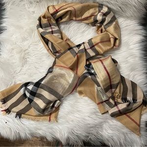 BURBERRY scarf